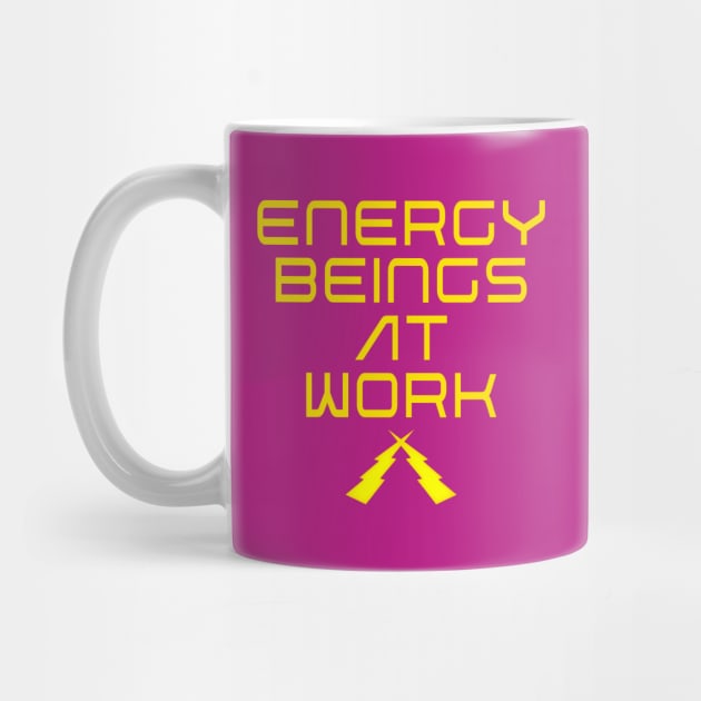 Energy Beings at Work by TakeItUponYourself